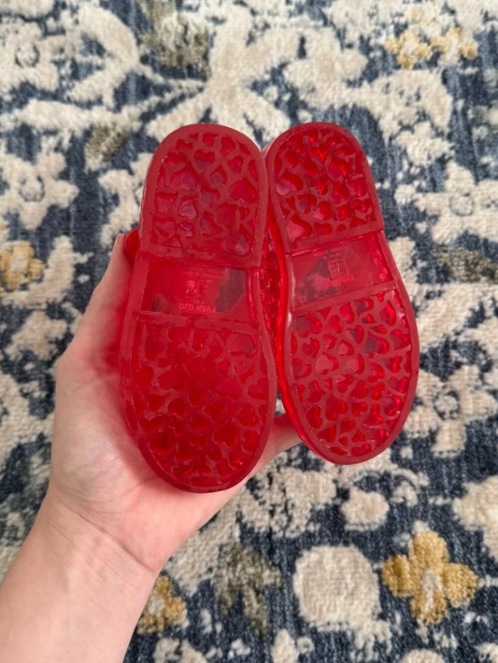 Toddler Jelly Shoes Old Navy Sizes 6 & 7